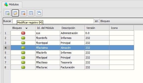 extraer mezcla de base de datos