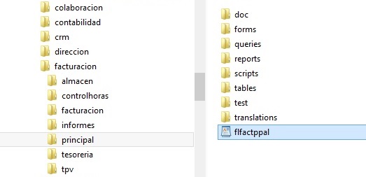 extraer mezcla de base de datos
