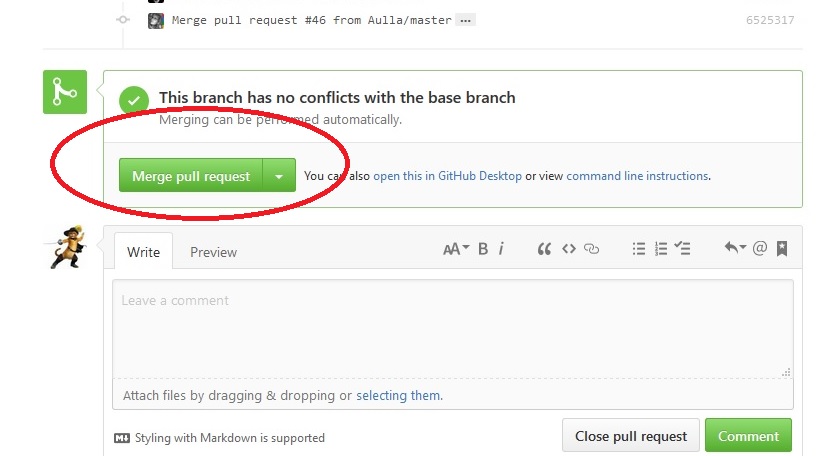 imágenes de github