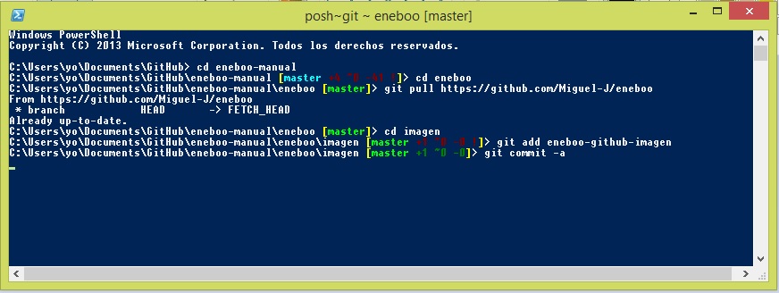 imágenes de github
