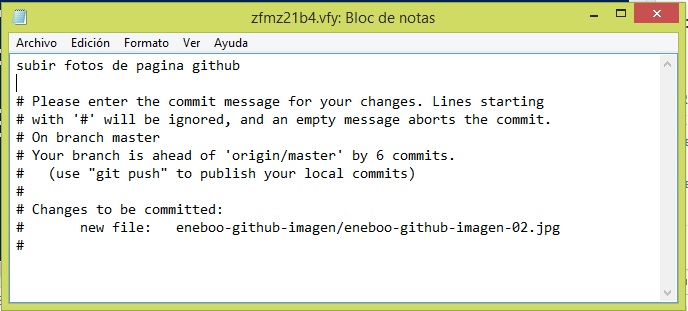 imágenes de github