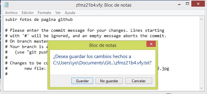imágenes de github