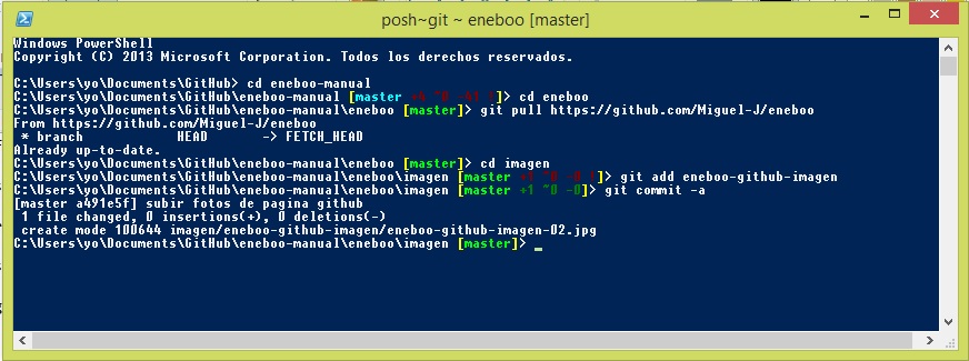 imágenes de github
