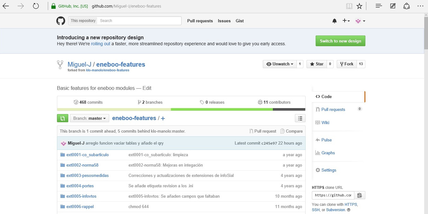 imágenes de github