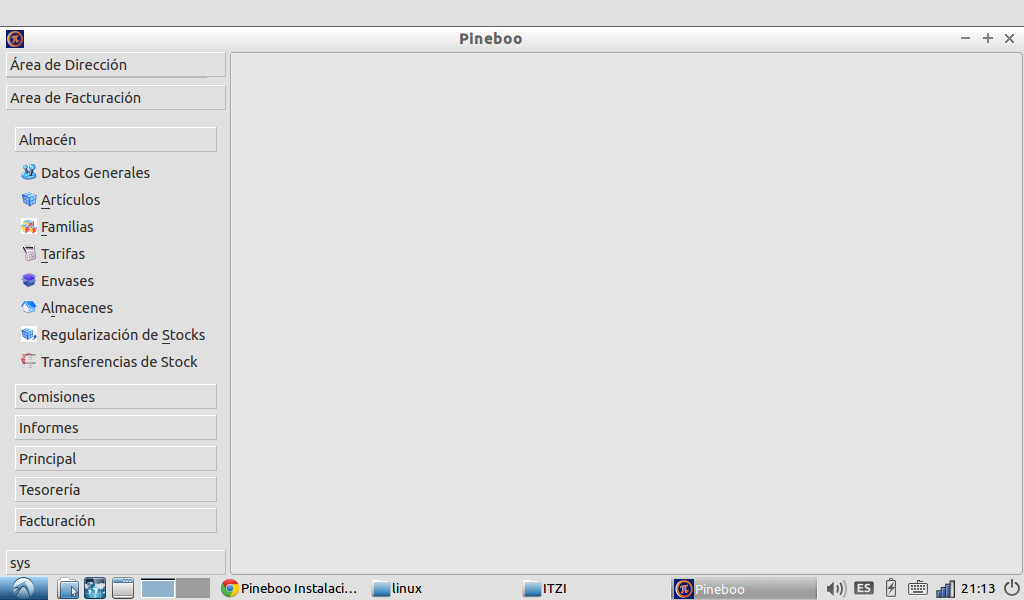 Pineboo en linux