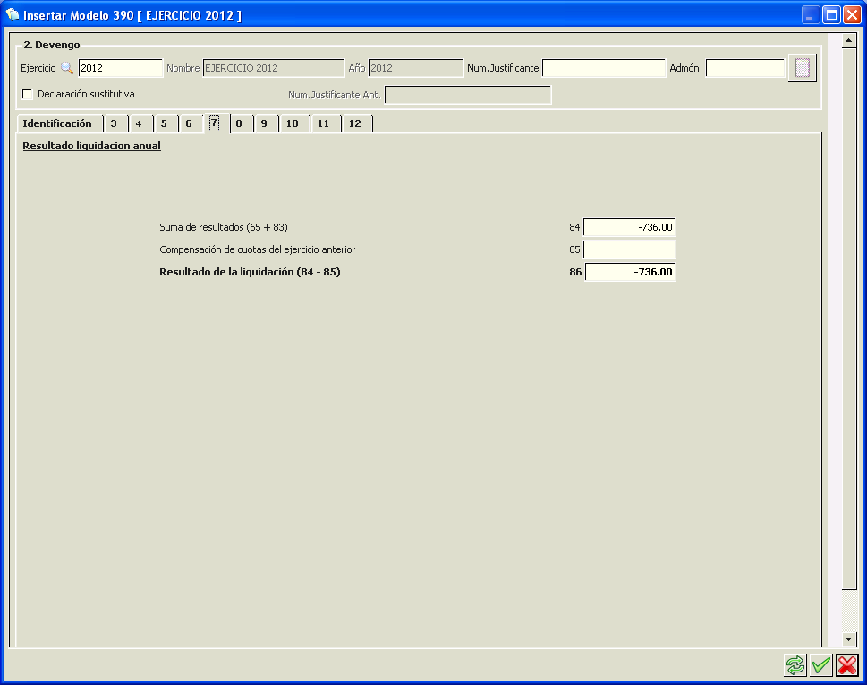 Editar secuencia de ejercicios