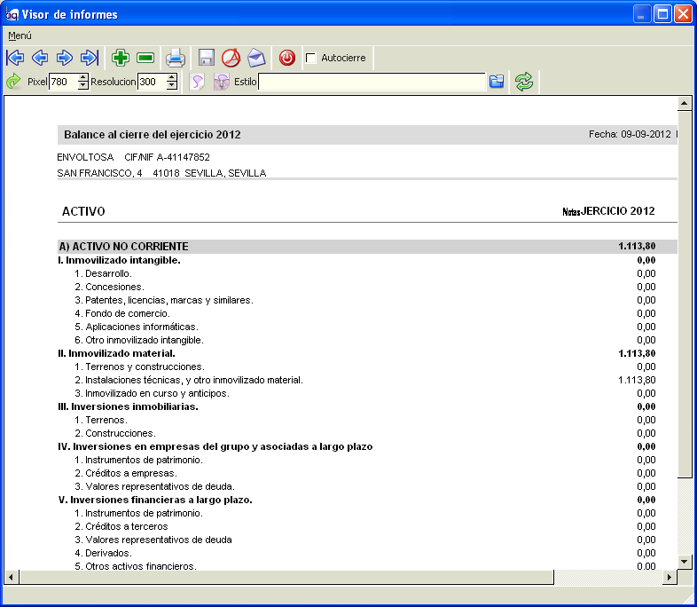 Ejercicios fiscales(Ejercicio 2012)